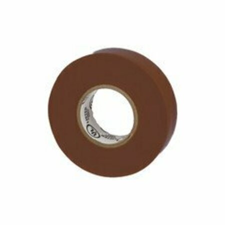 SWE-TECH 3C Warrior Wrap 7mil General Vinyl Electrical Tape Brown 0.75 inch x 60 ft FWT9001-22300